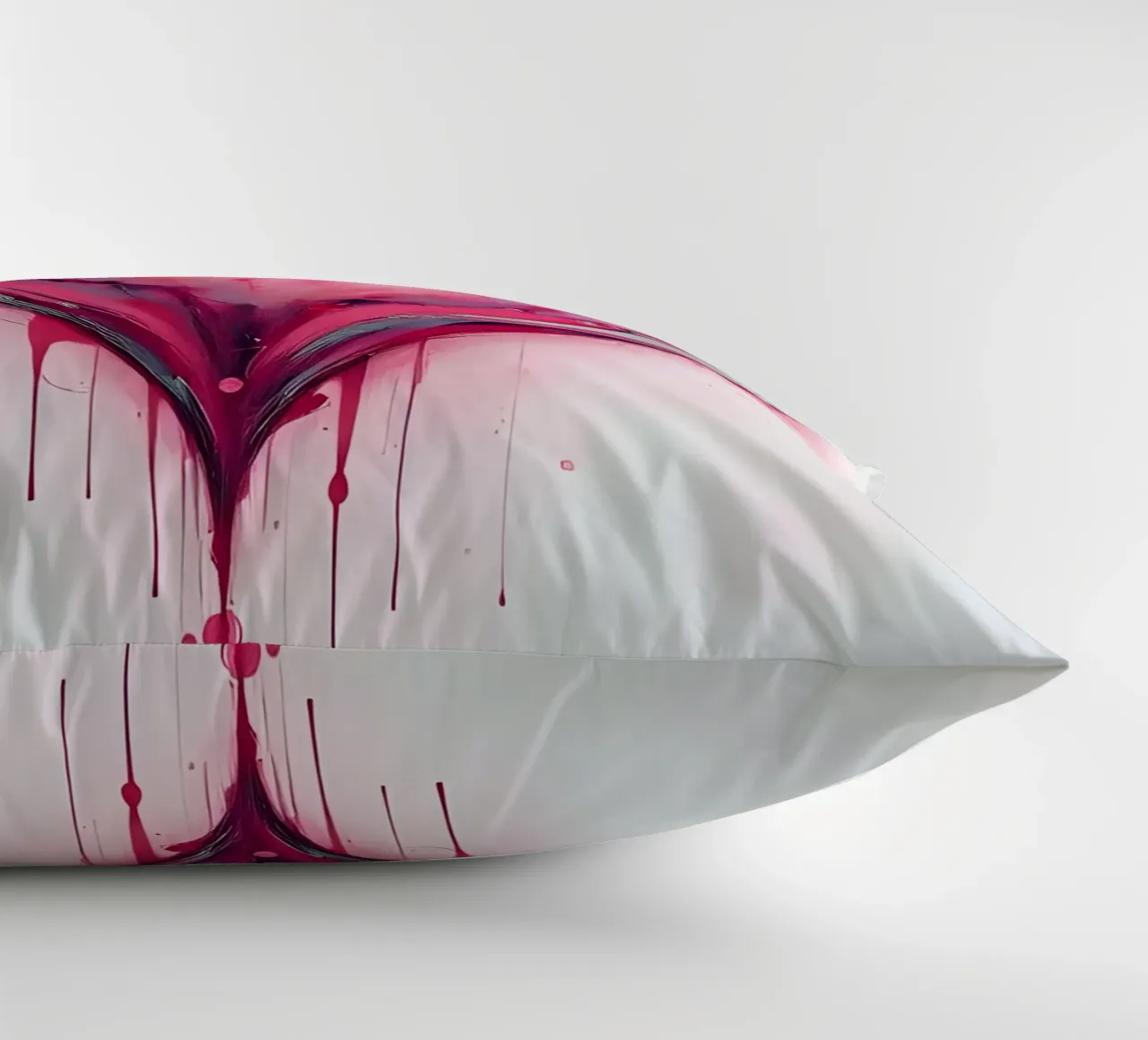 cuore_rosa_argento_4 cuscino da Pink- und LoveArt by LK