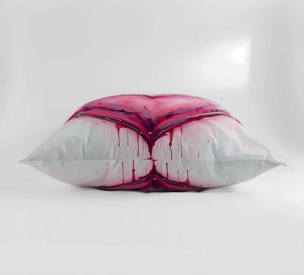 cuore_rosa_argento_4 cuscino da Pink- und LoveArt by LK