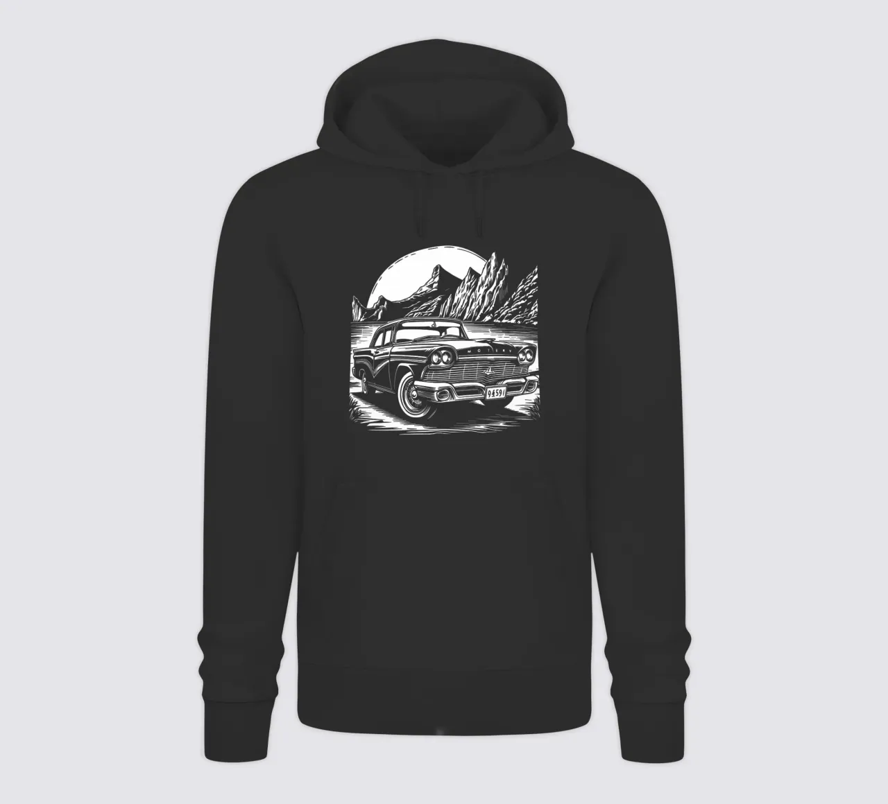 Vintage Classic Car hoodie by Mohs