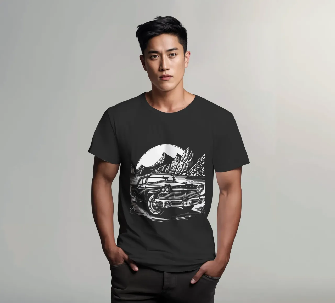 Vintage Classic Car T-Shirt von Mohs