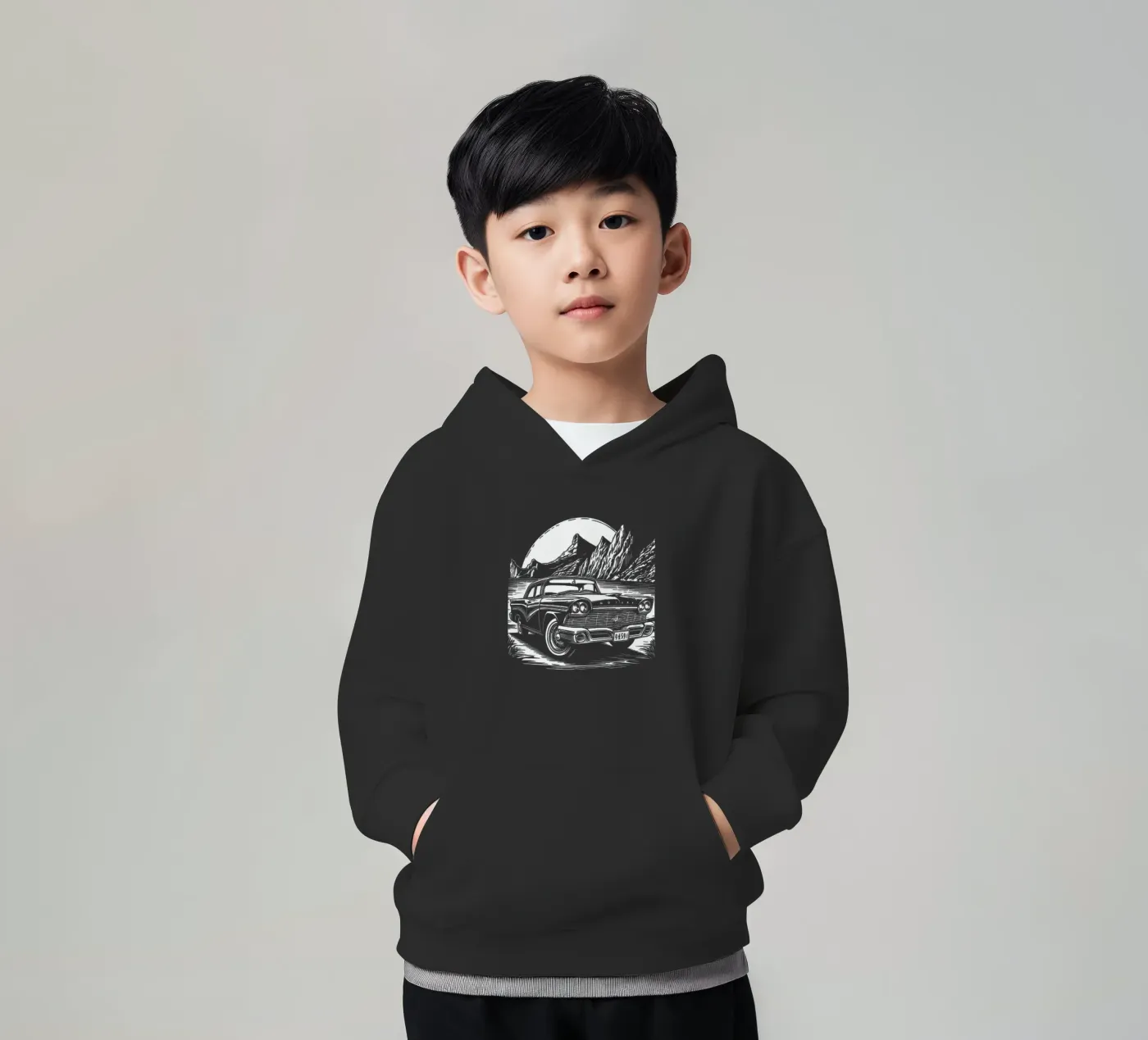 Oldtimer Oldtimer Kinder Hoodie von Mohs