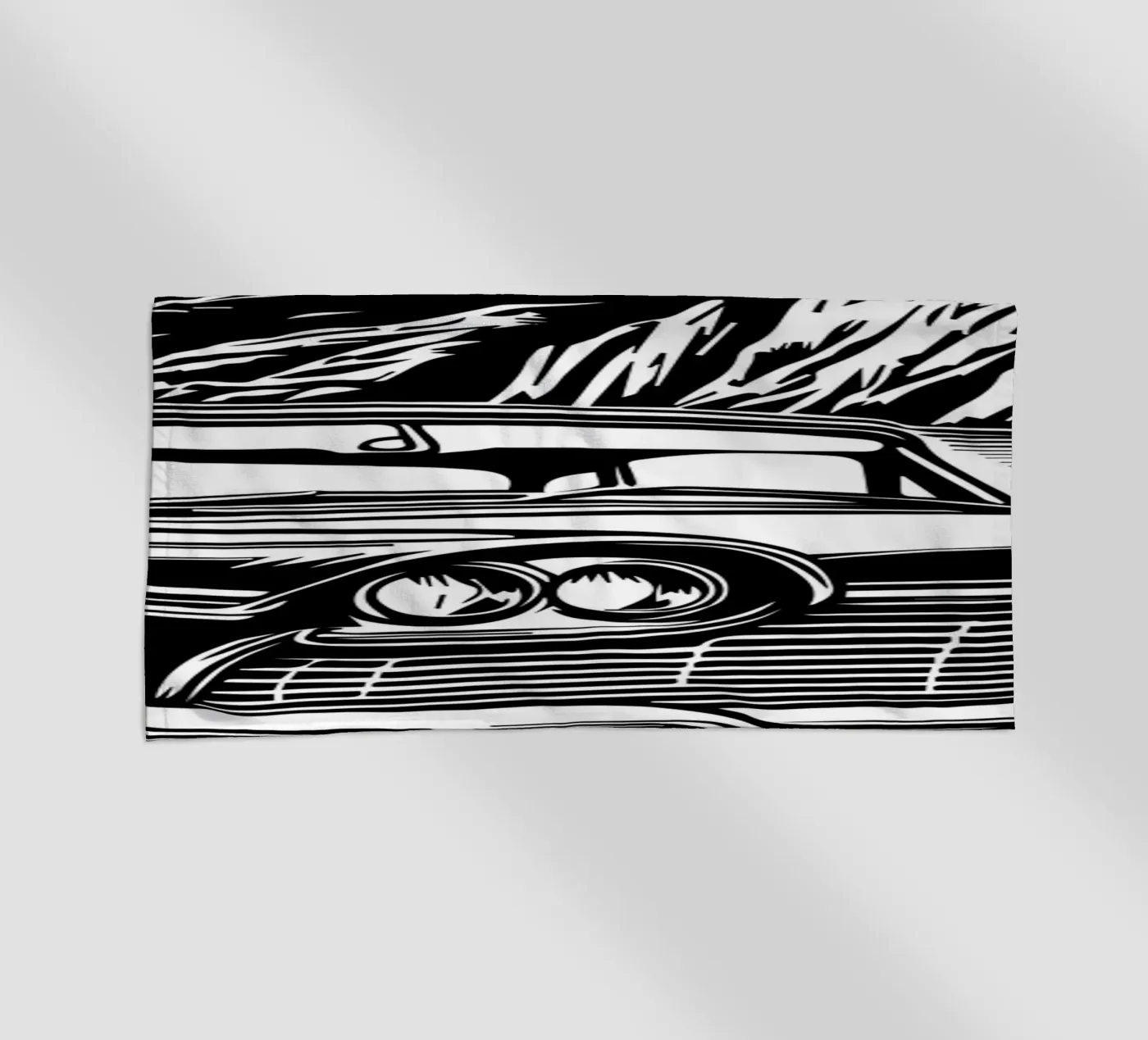 Oldtimer Oldtimer Strandtuch von Mohs