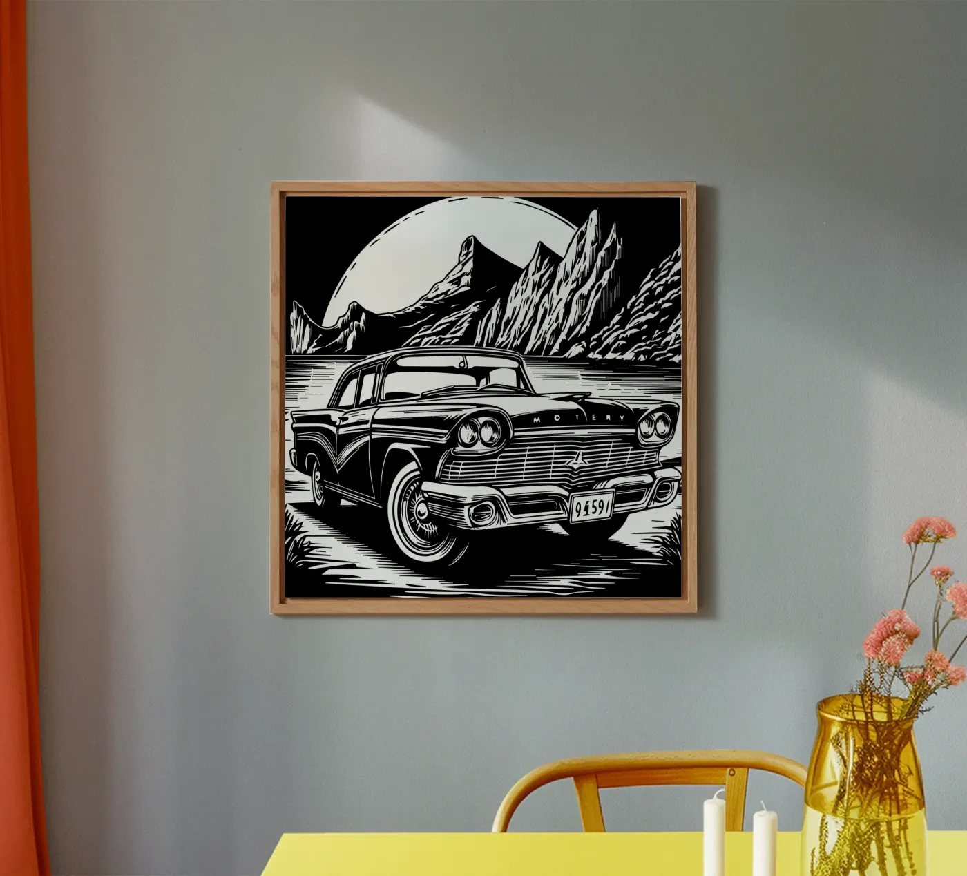 Oldtimer Oldtimer Alu-Dibond von Mohs