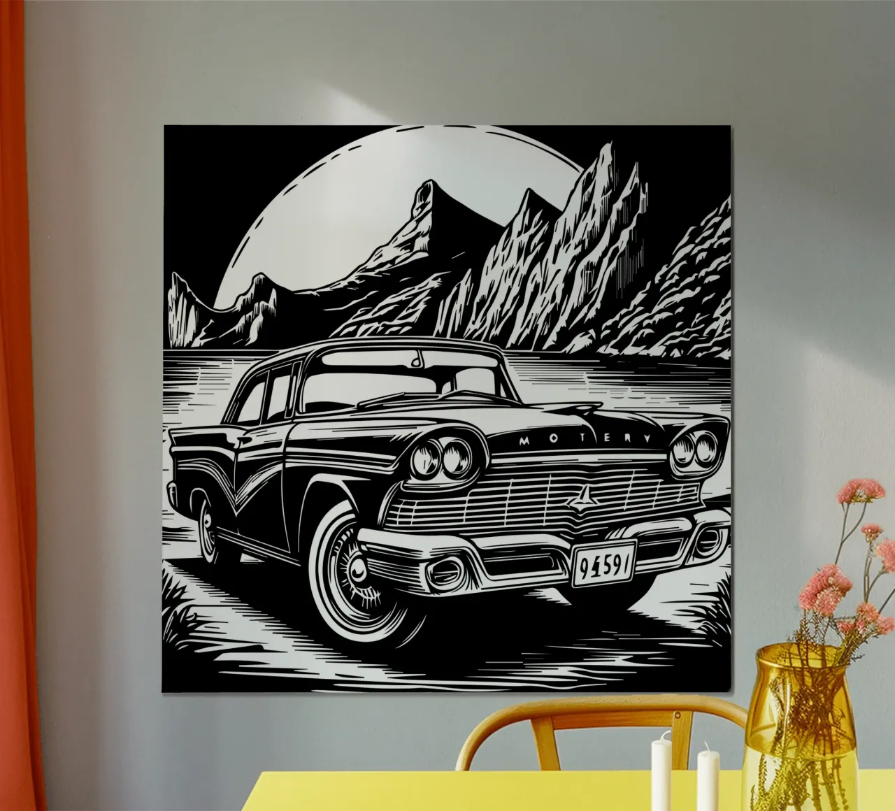 Oldtimer Oldtimer Poster von Mohs