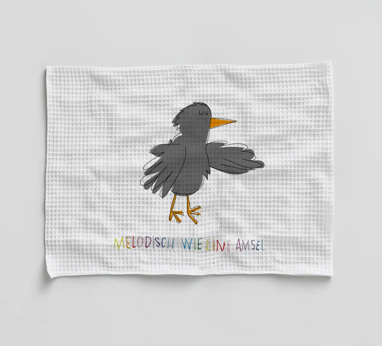 Melodisch wie eine Amsel canovaccio da cucina da Brushmeetspaper