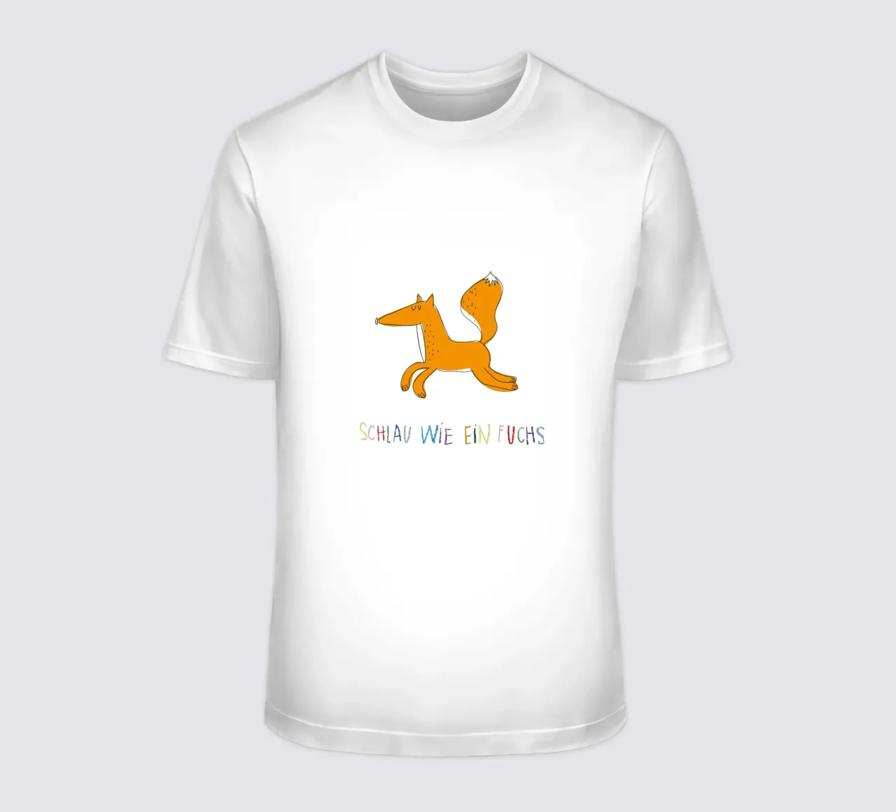 Schlau wie ein Fuchs t-shirt da Brushmeetspaper
