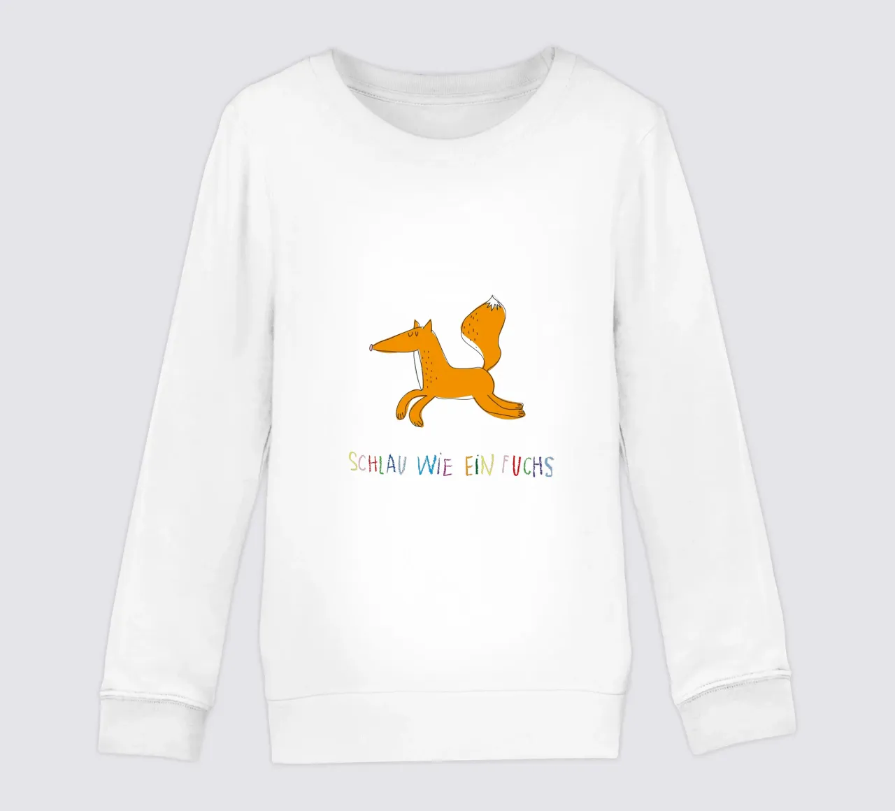 Schlau wie ein Fuchs felpa bambino da Brushmeetspaper