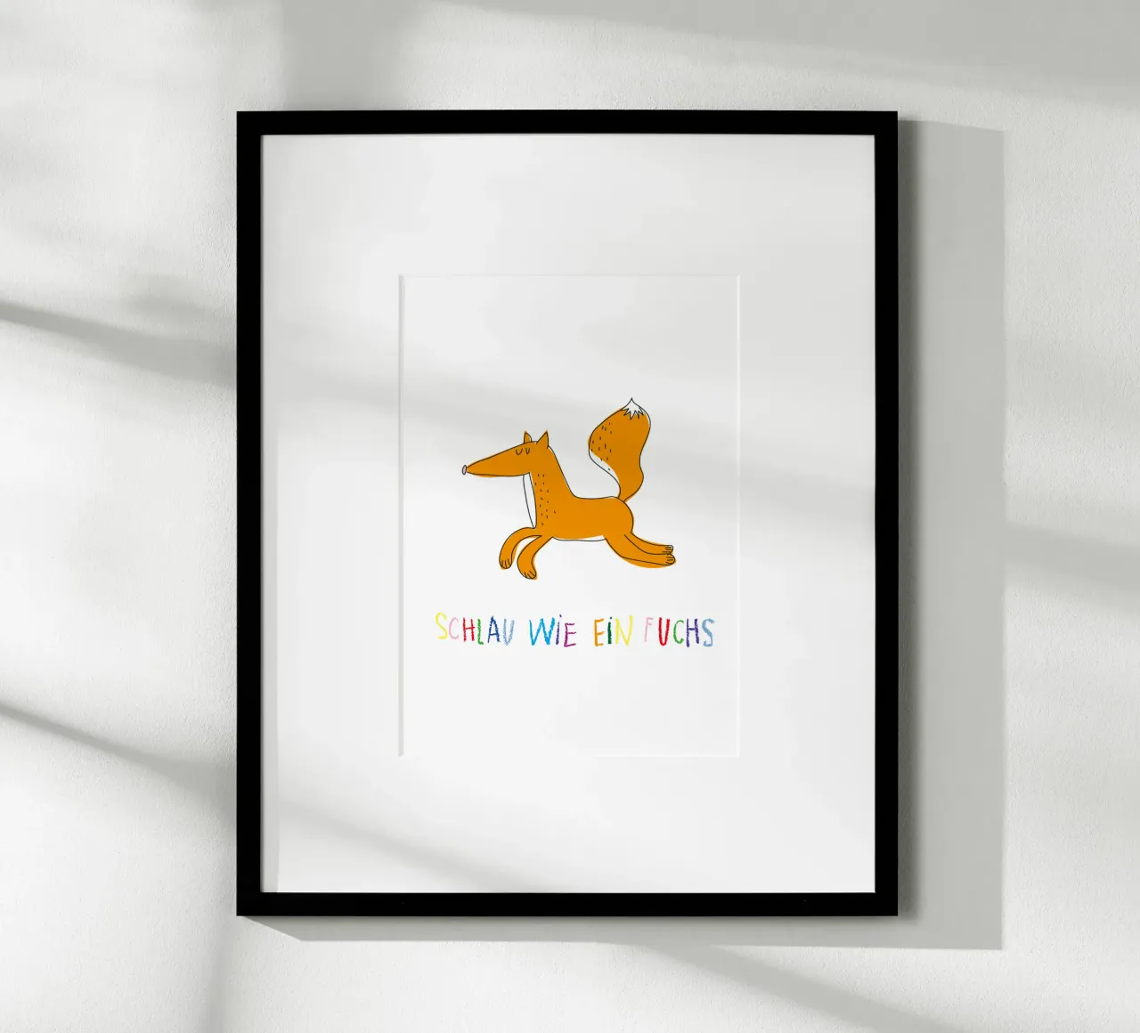 Schlau wie ein Fuchs carta hahnemühle da Brushmeetspaper