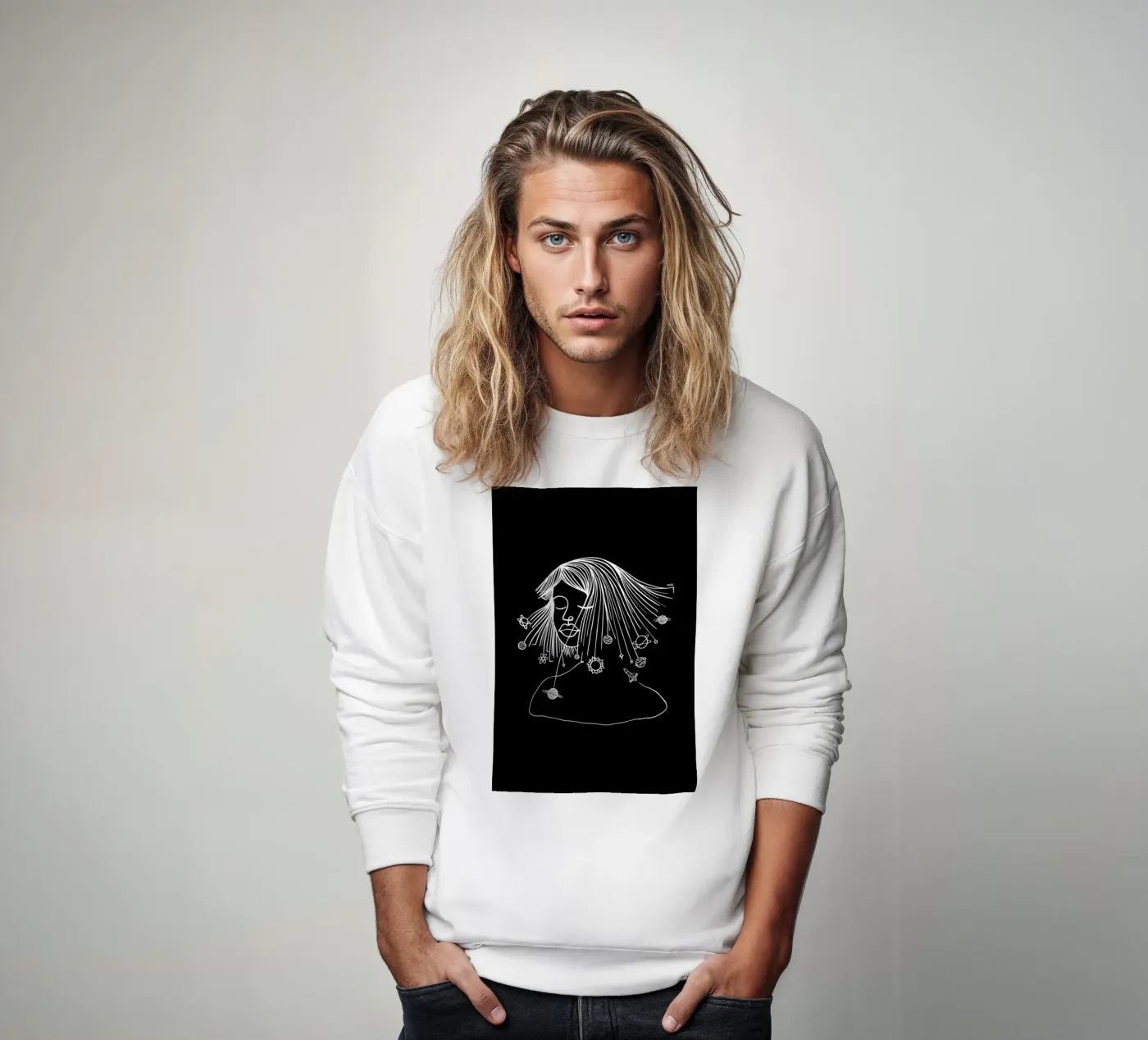 Headspace felpa da Ninhol