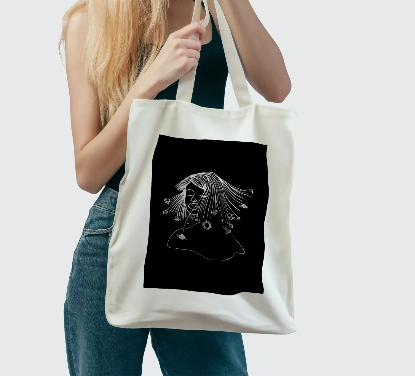 Headspace tote bag by Ninhol