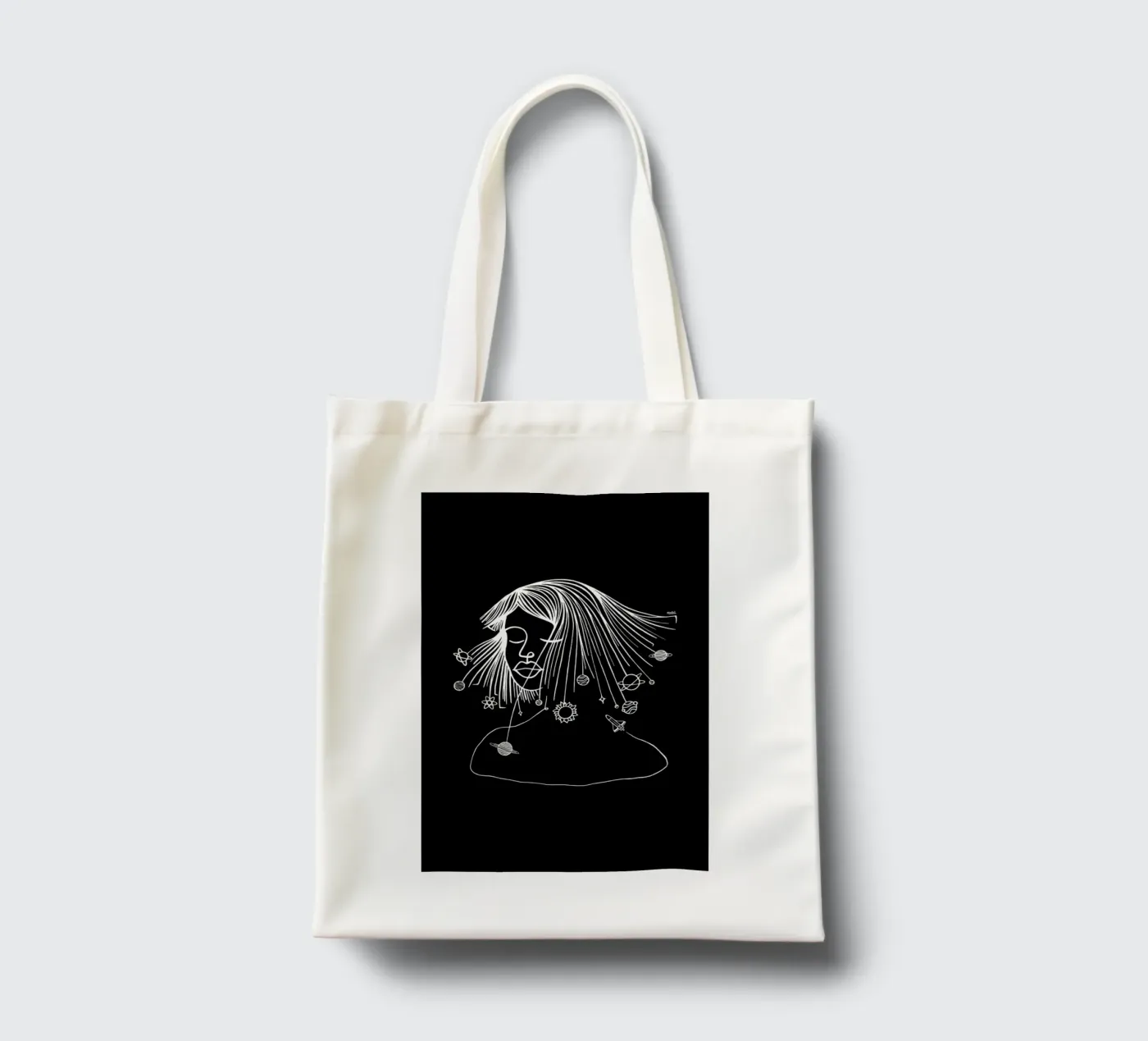 Headspace tote bag by Ninhol