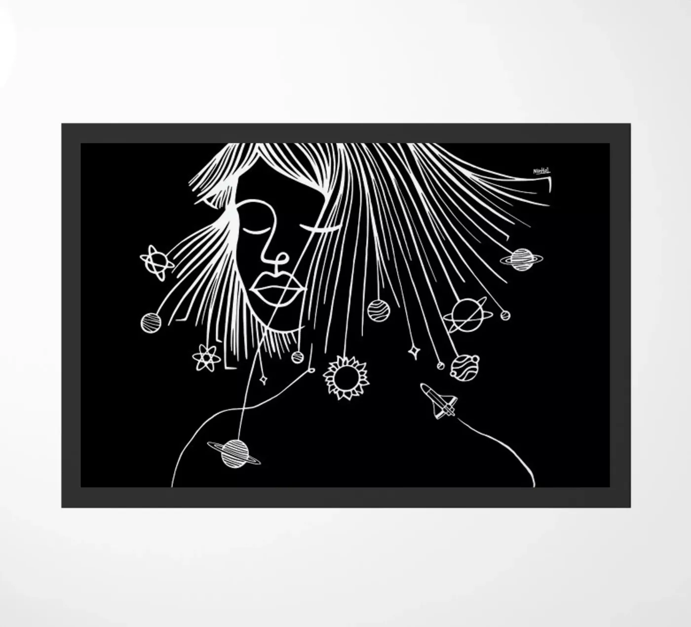 Headspace doormat by Ninhol