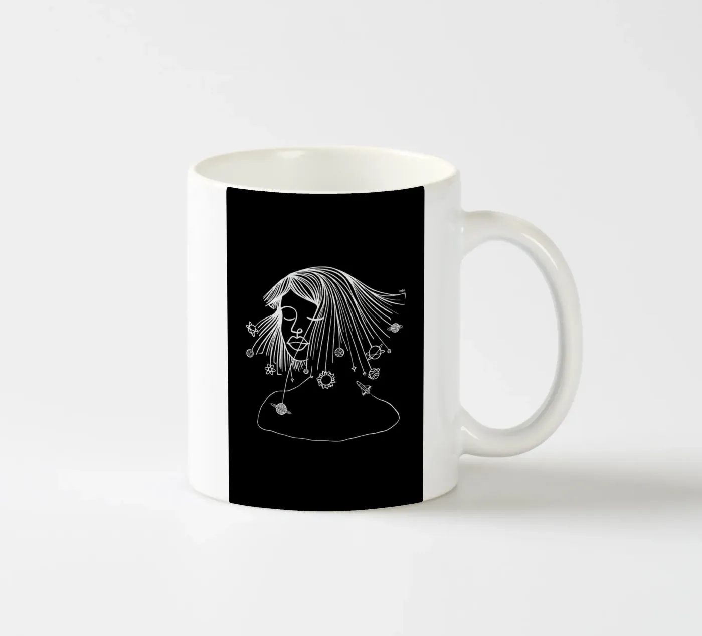 Headspace ceramic mug by Ninhol