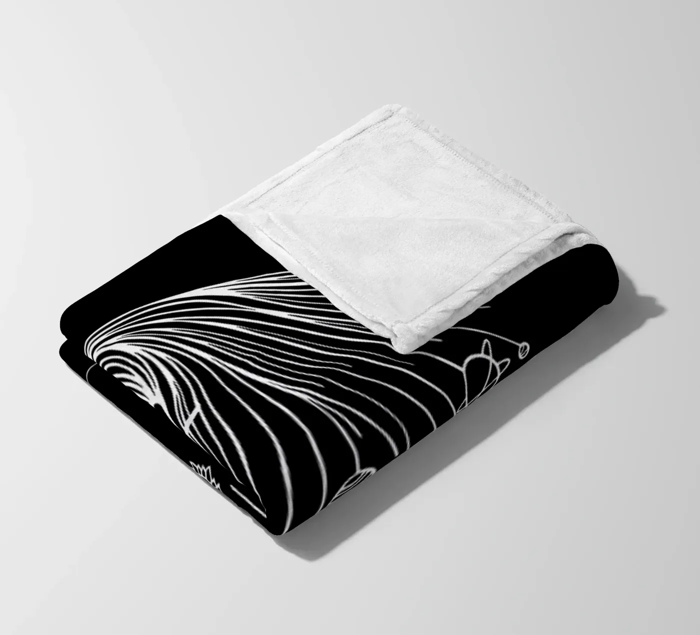 Headspace fleece blanket by Ninhol