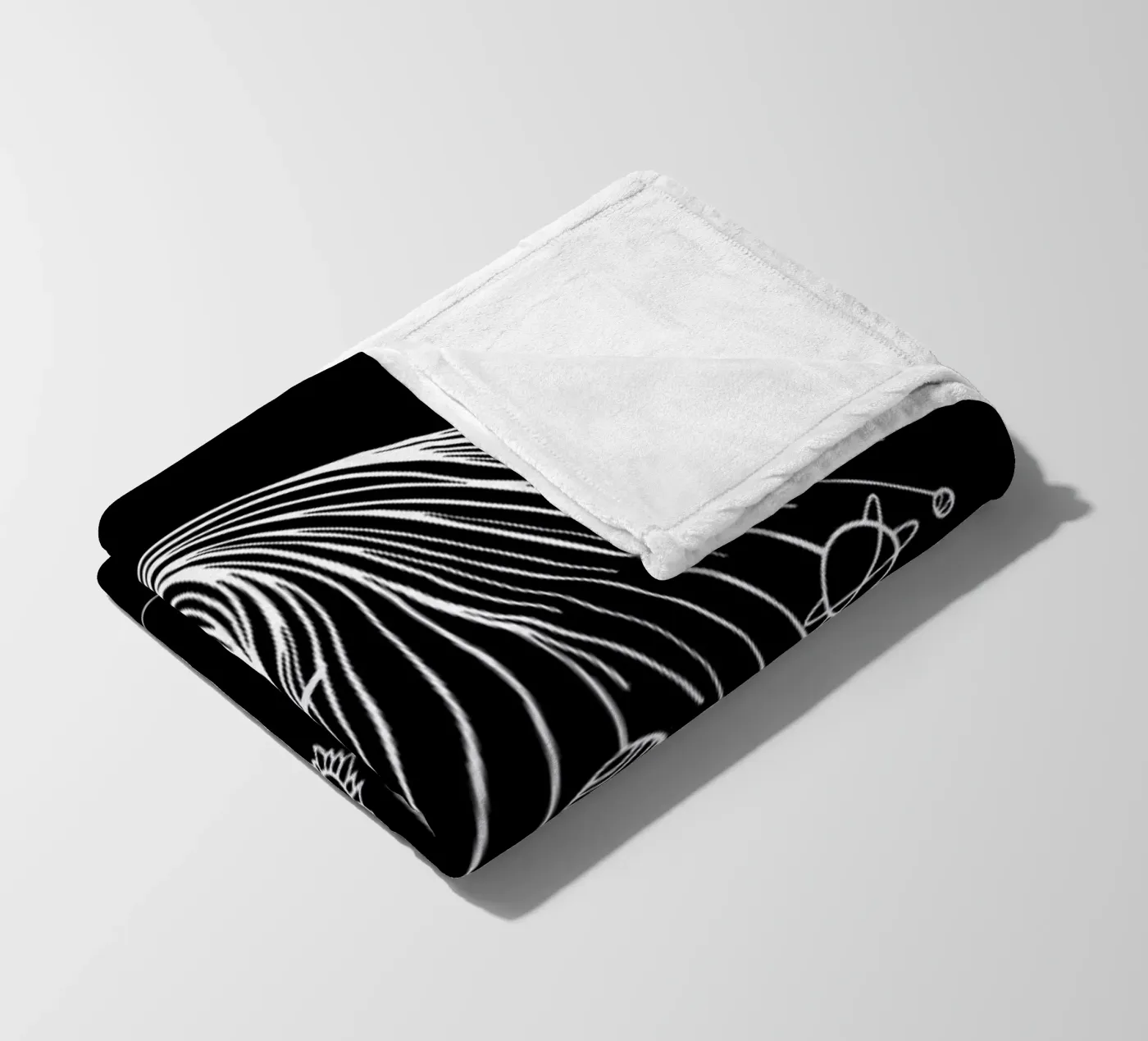 Headspace fleece blanket by Ninhol