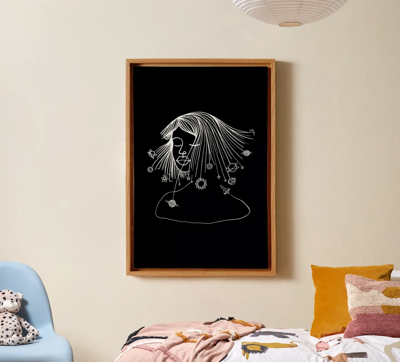 Headspace canvas by Ninhol