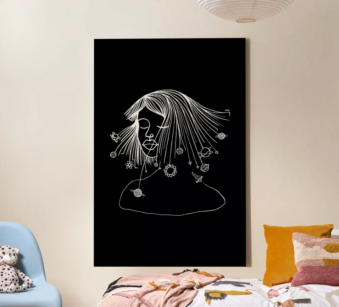 Headspace canvas by Ninhol