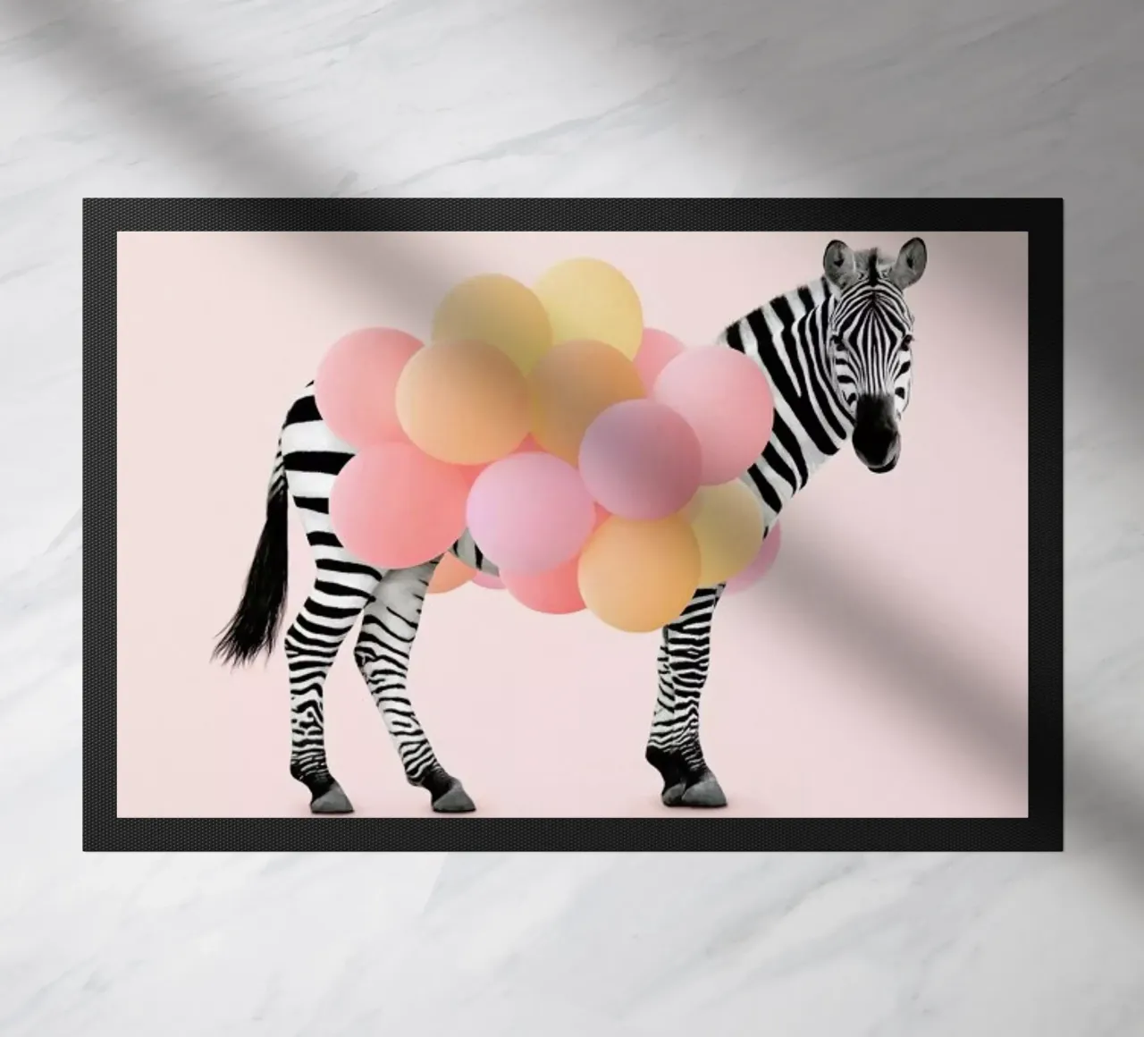 Zebra Balloon zerbino da Paul Fuentes Design