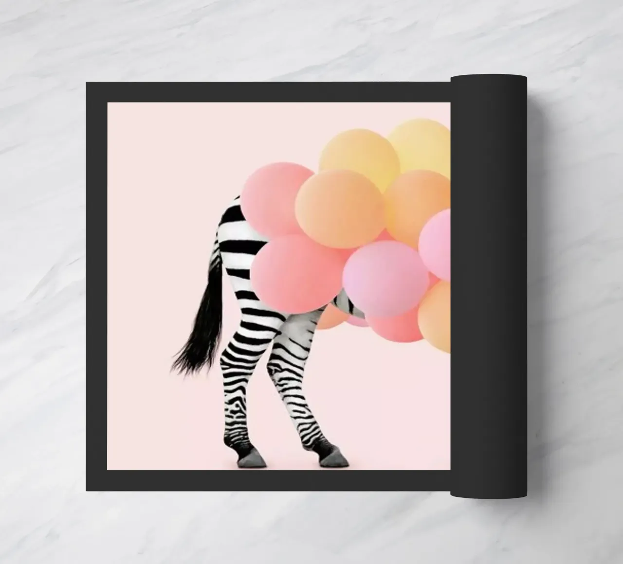 Zebra Balloon zerbino da Paul Fuentes Design