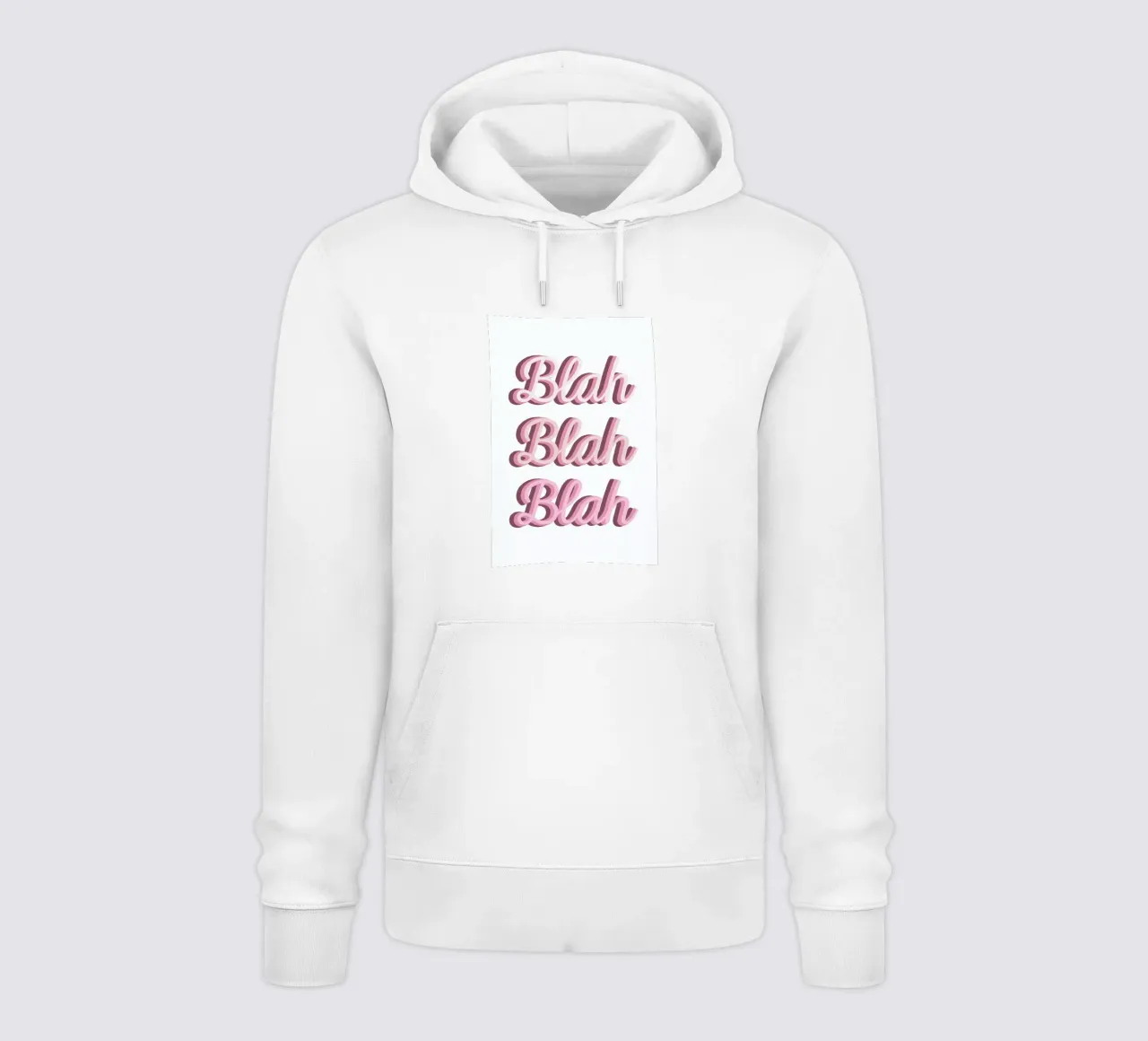 Blah Blah Blah felpa con cappuccio da The Native State