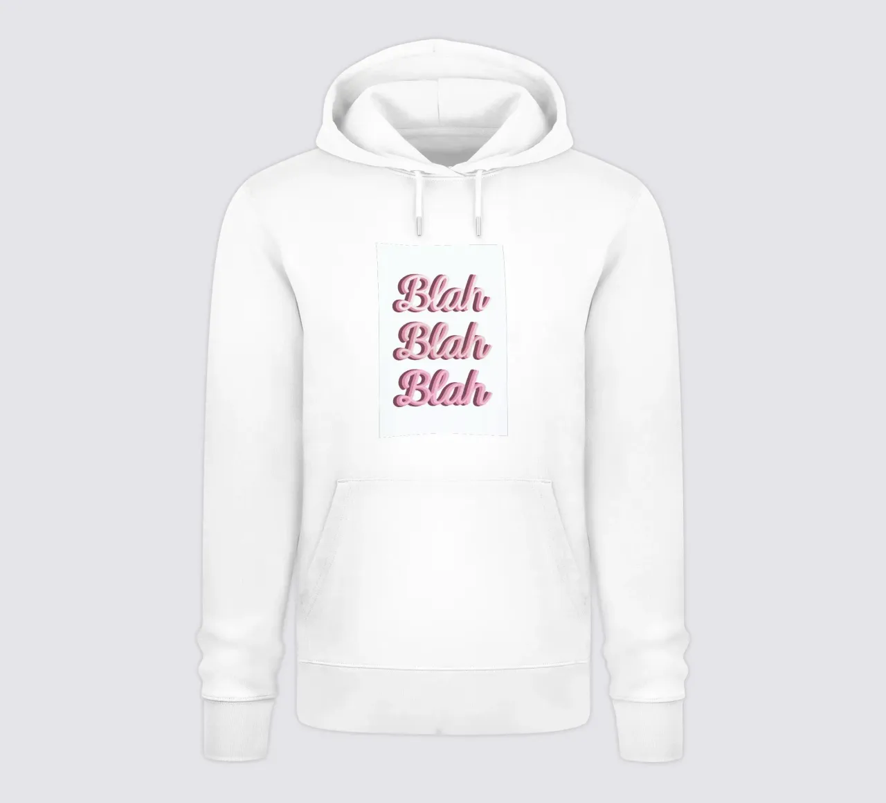 Blah Blah Blah felpa con cappuccio da The Native State
