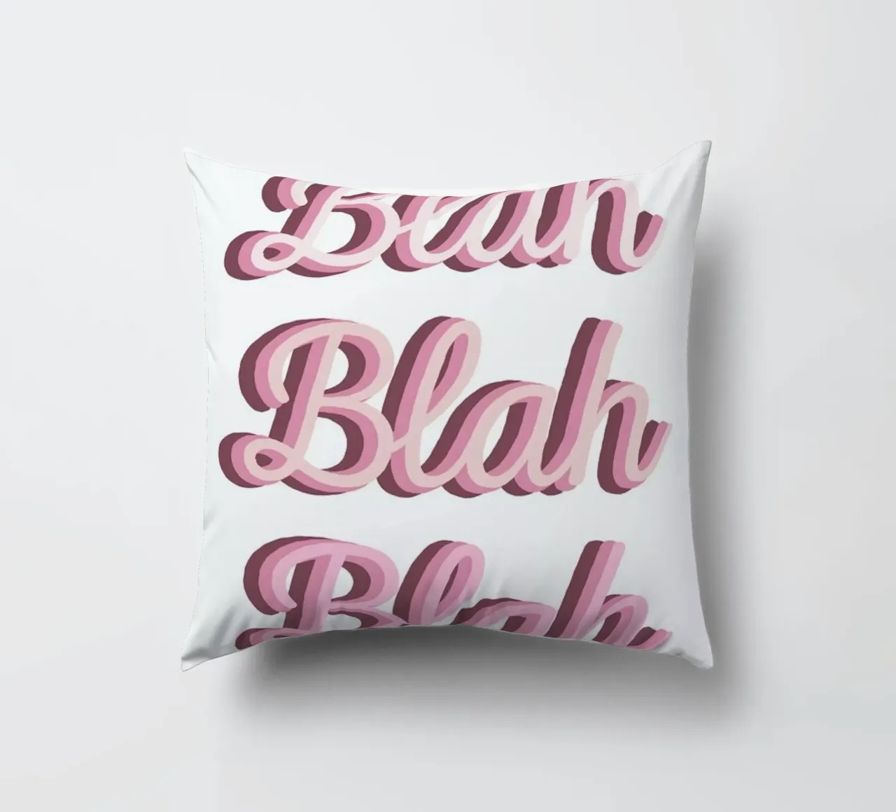 Blah Blah Blah cuscino da The Native State