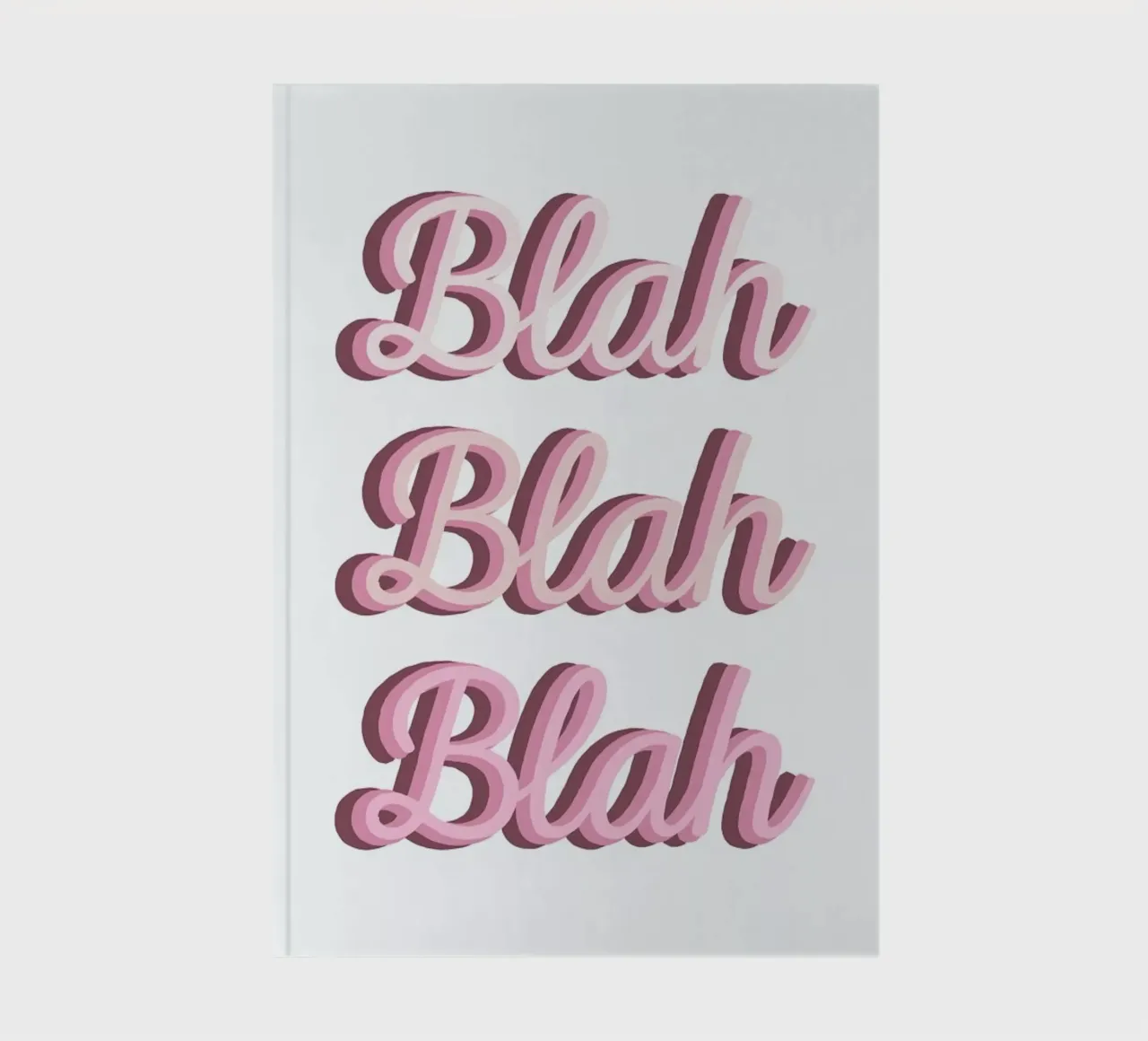 Blah Blah Blah notebook by The Native State
