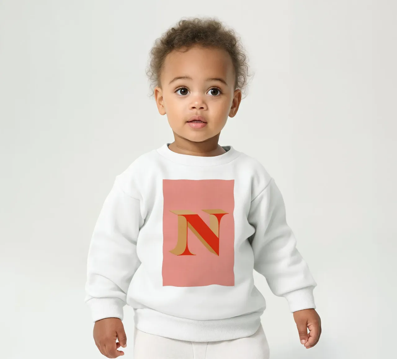 Red N felpa neonato da daylight design studio