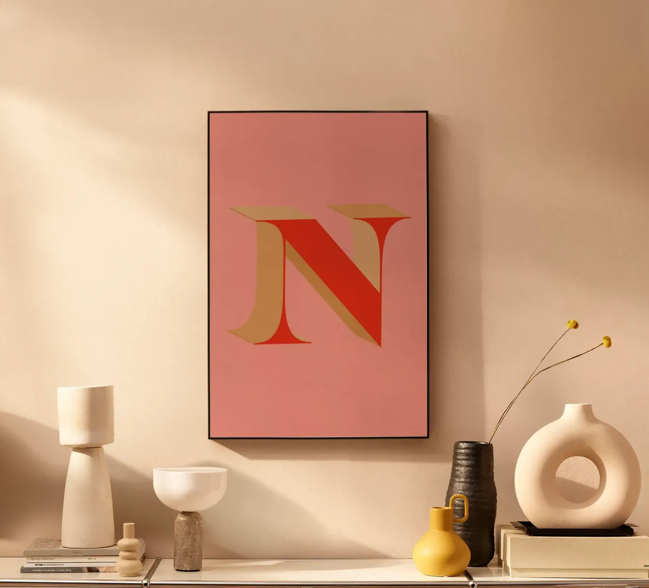 Red N plexiglass da daylight design studio