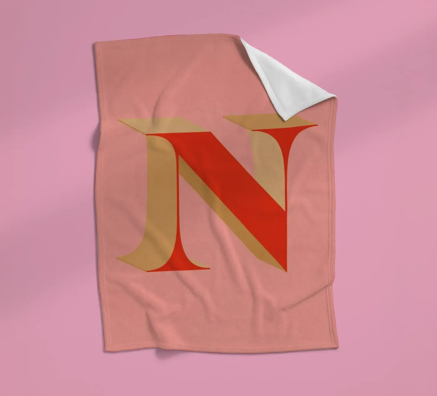 Red N Fleecedecke von daylight design studio
