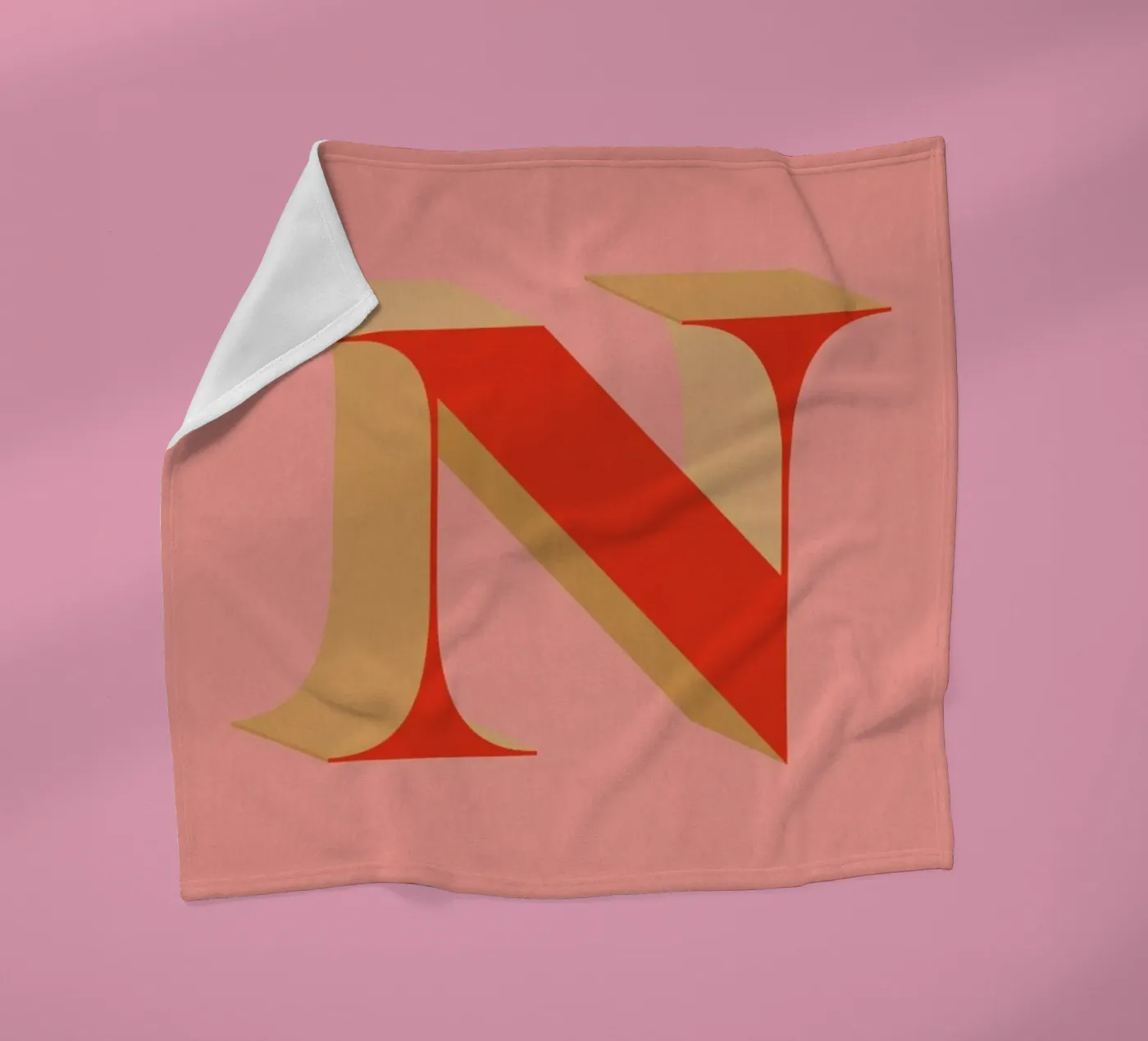 Red N Fleecedecke von daylight design studio