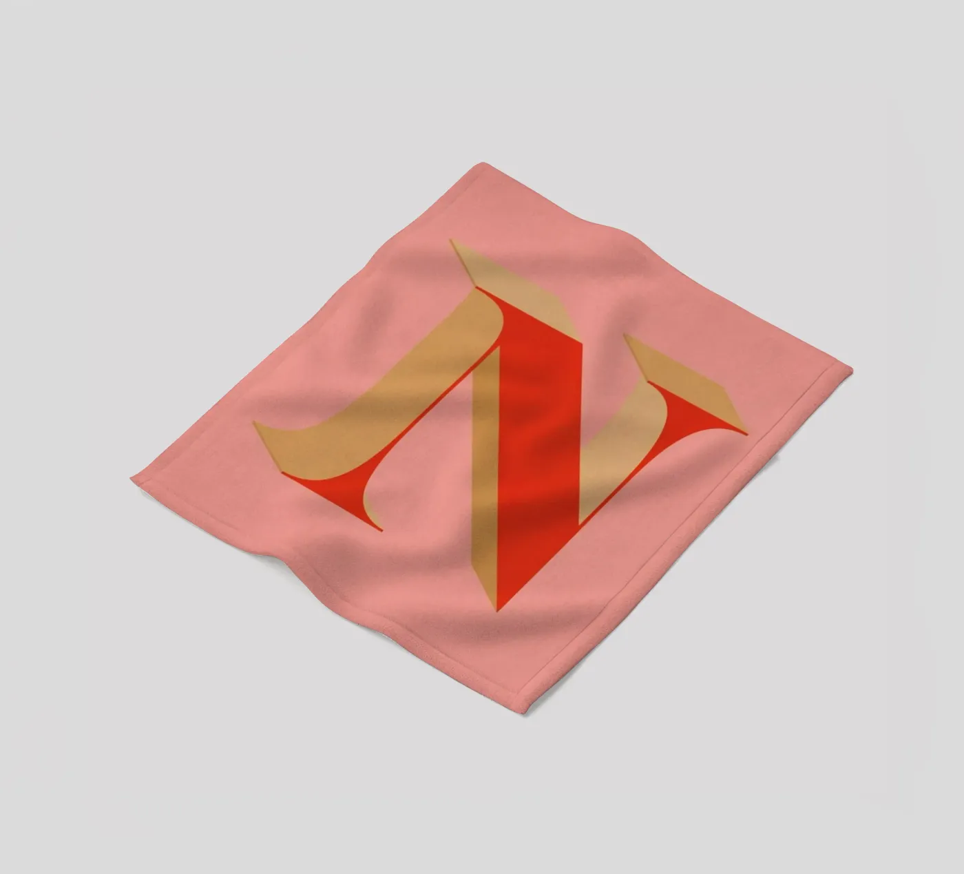 Red N Fleecedecke von daylight design studio