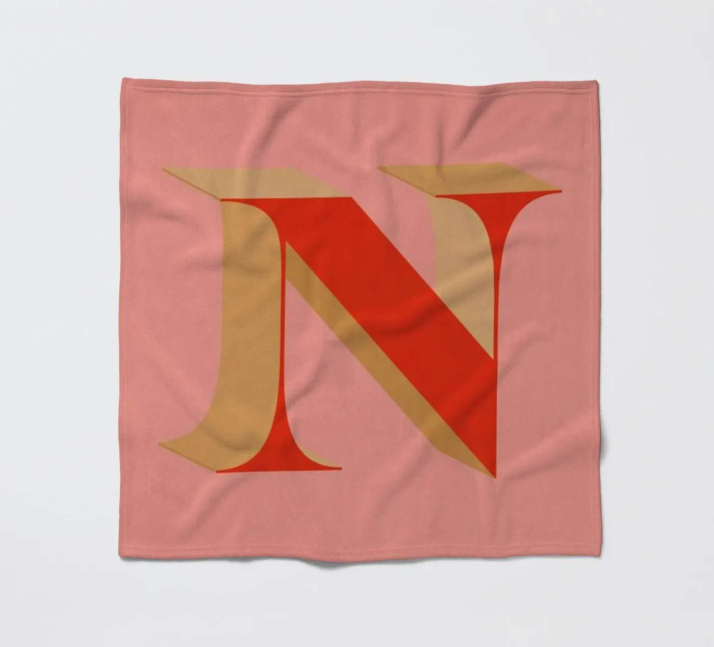 Red N Fleecedecke von daylight design studio
