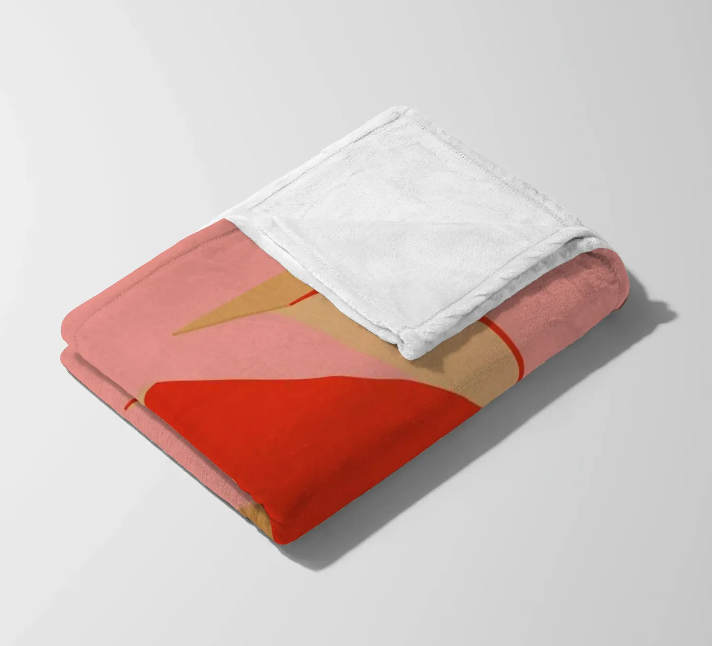 Red N Fleecedecke von daylight design studio