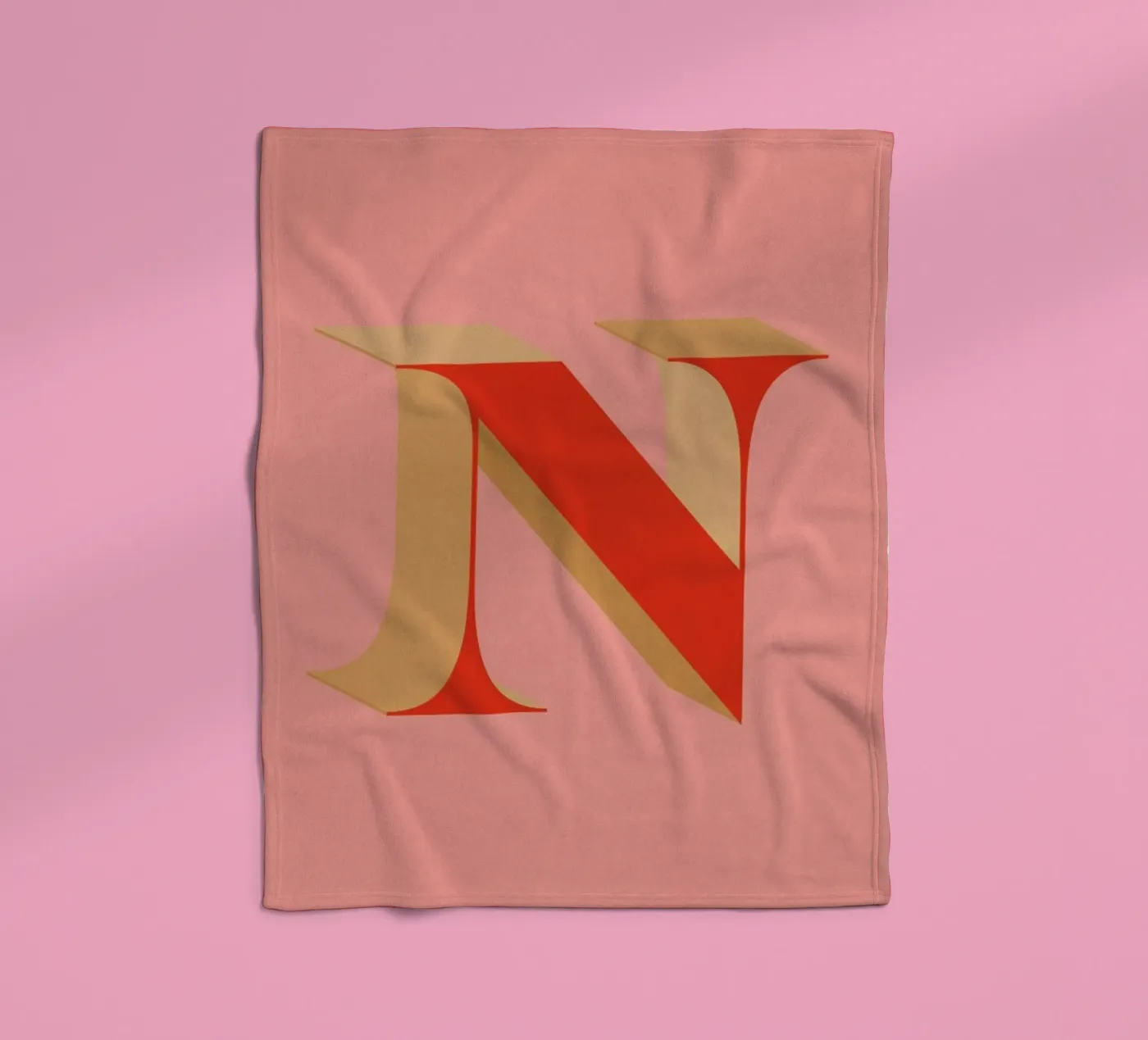 Red N Fleecedecke von daylight design studio
