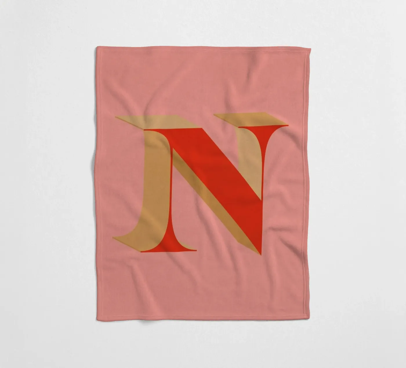 Red N Fleecedecke von daylight design studio