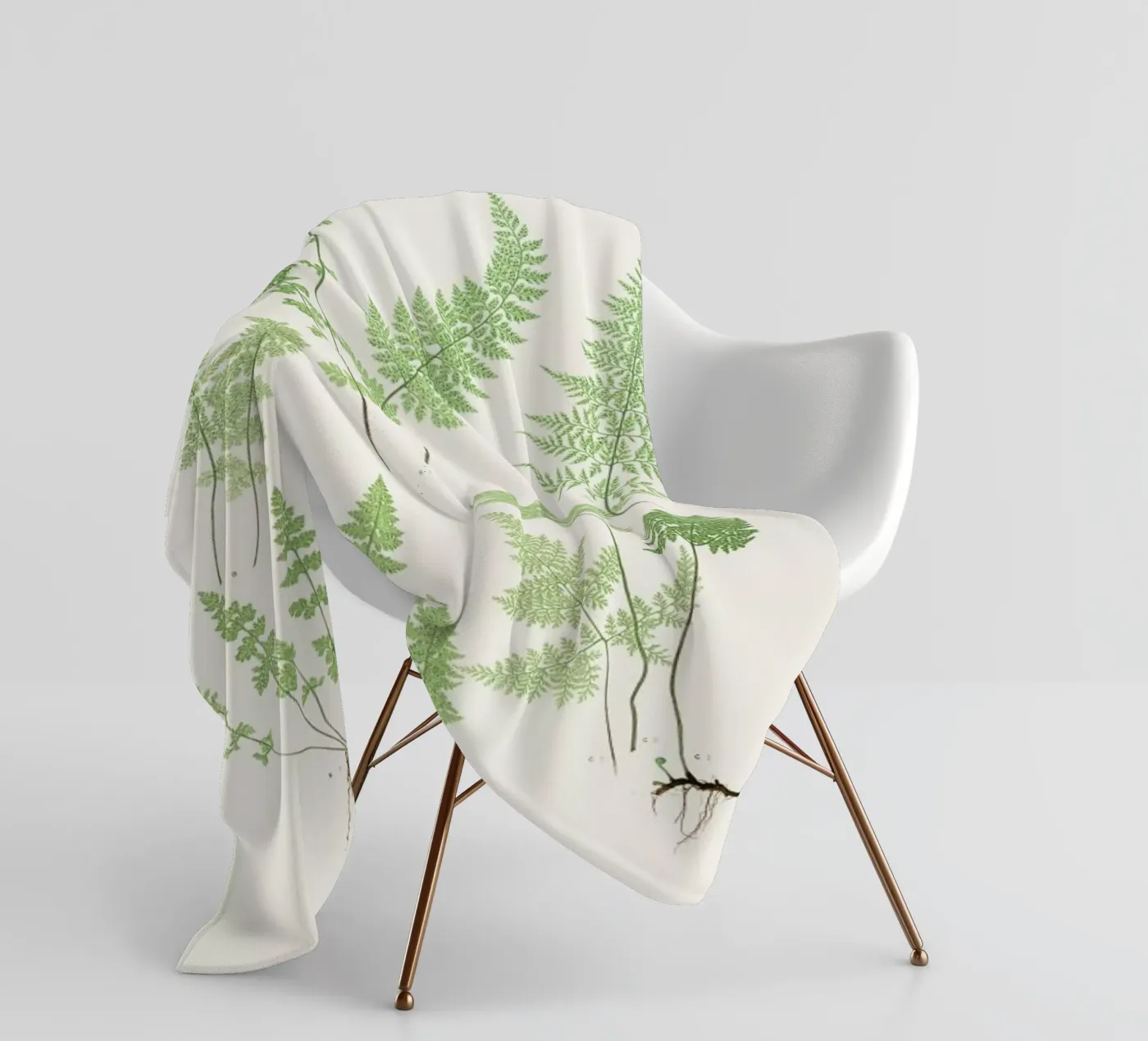 Ferns Fleecedecke von Astër