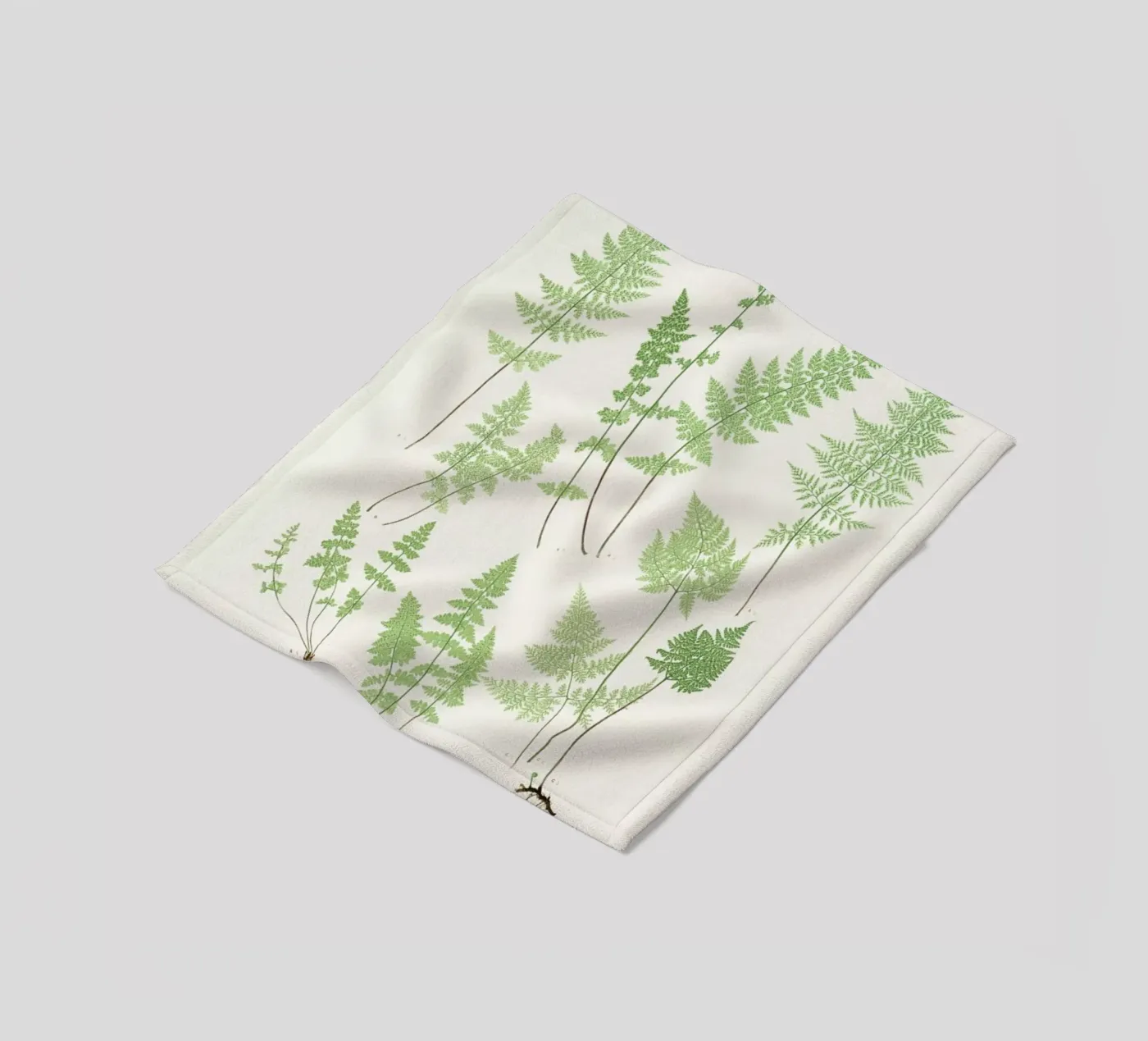 Ferns Fleecedecke von Astër