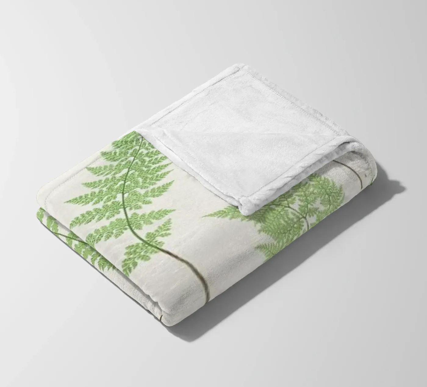 Ferns Fleecedecke von Astër