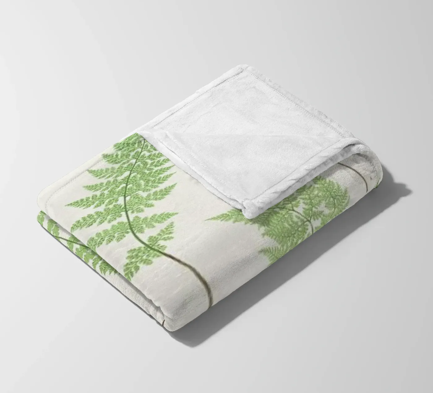 Ferns Fleecedecke von Astër