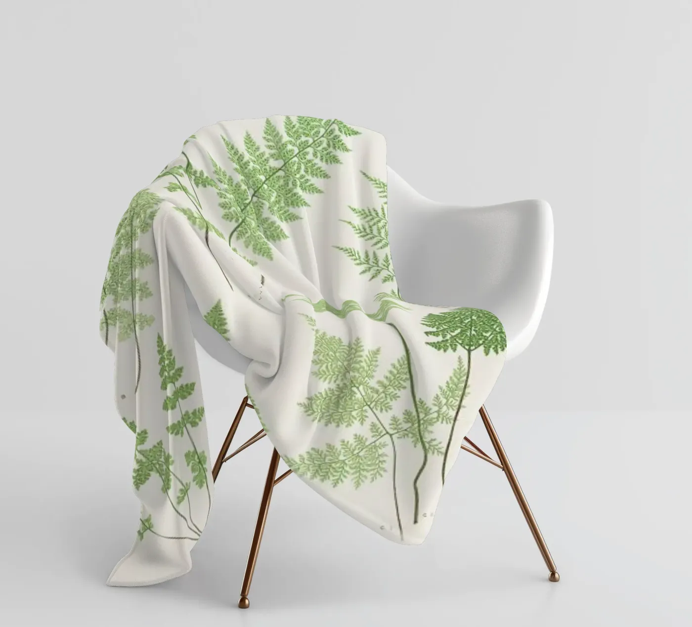 Ferns Fleecedecke von Astër