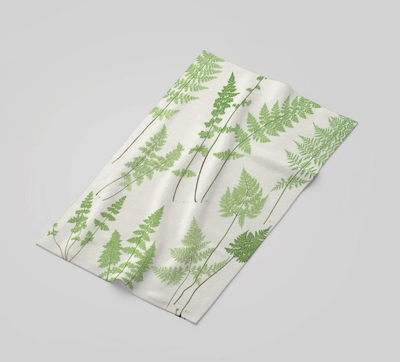Ferns beach towel by Astër