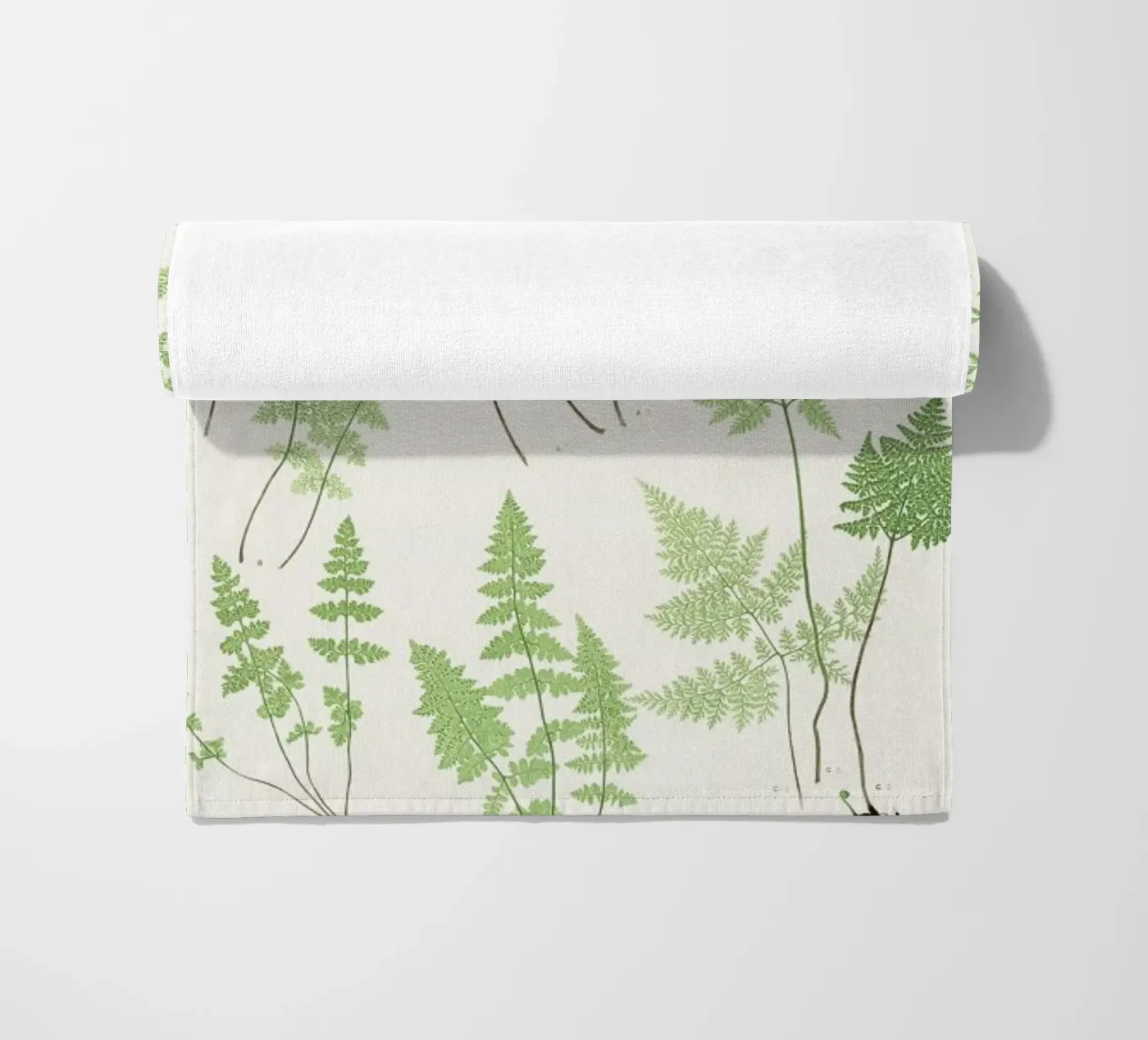 Ferns beach towel by Astër