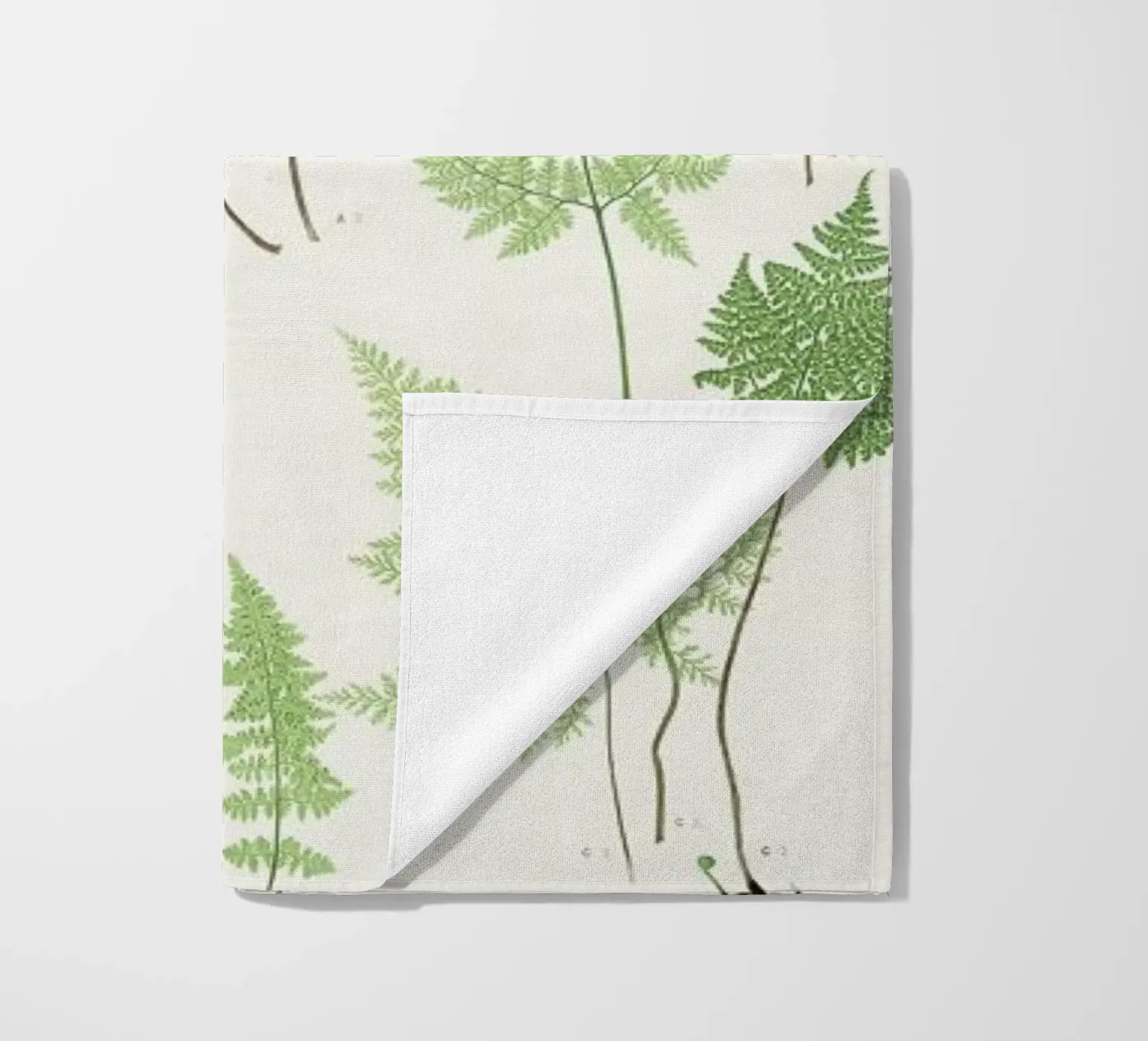 Ferns beach towel by Astër