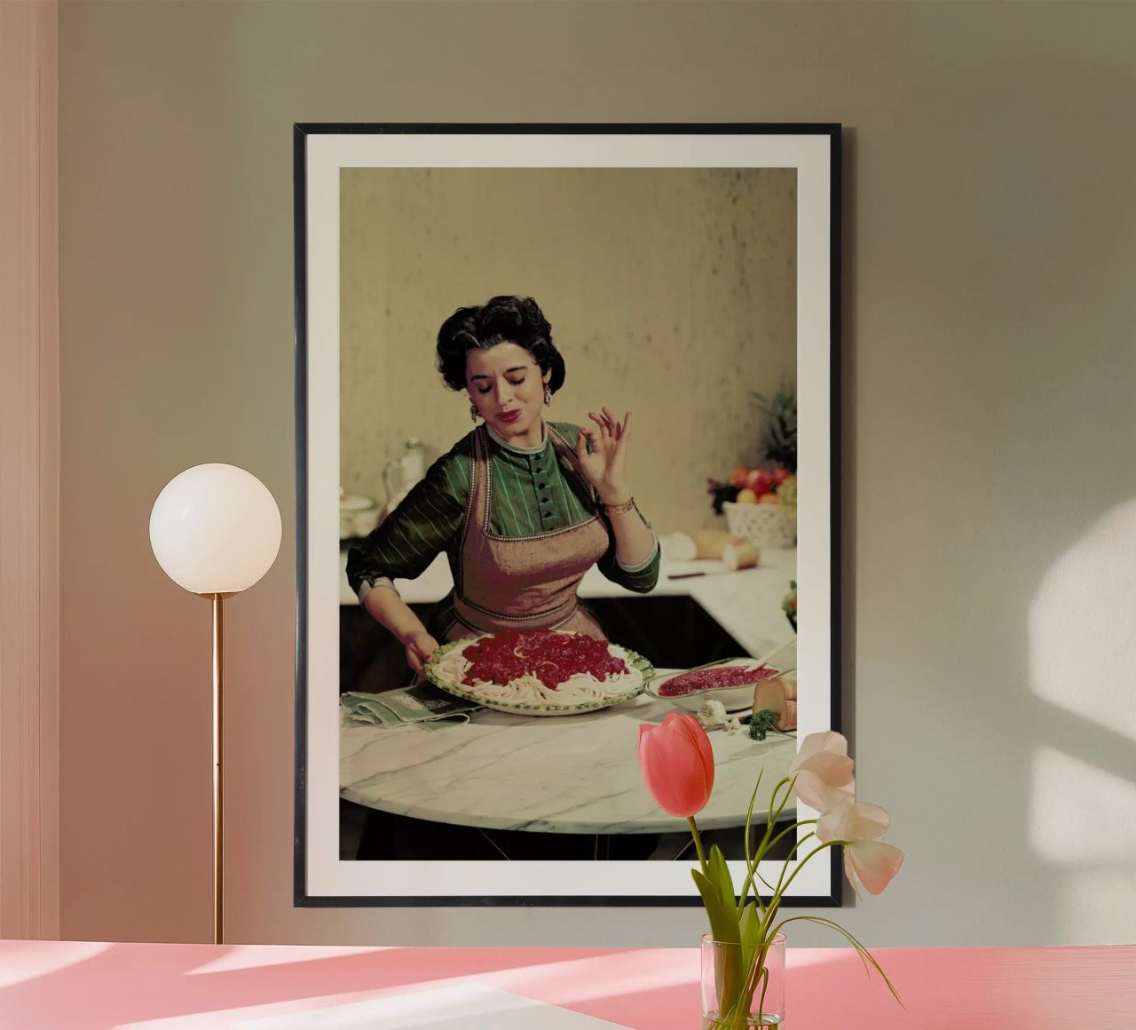 Italian Kitchen Poster von METROPOLIS