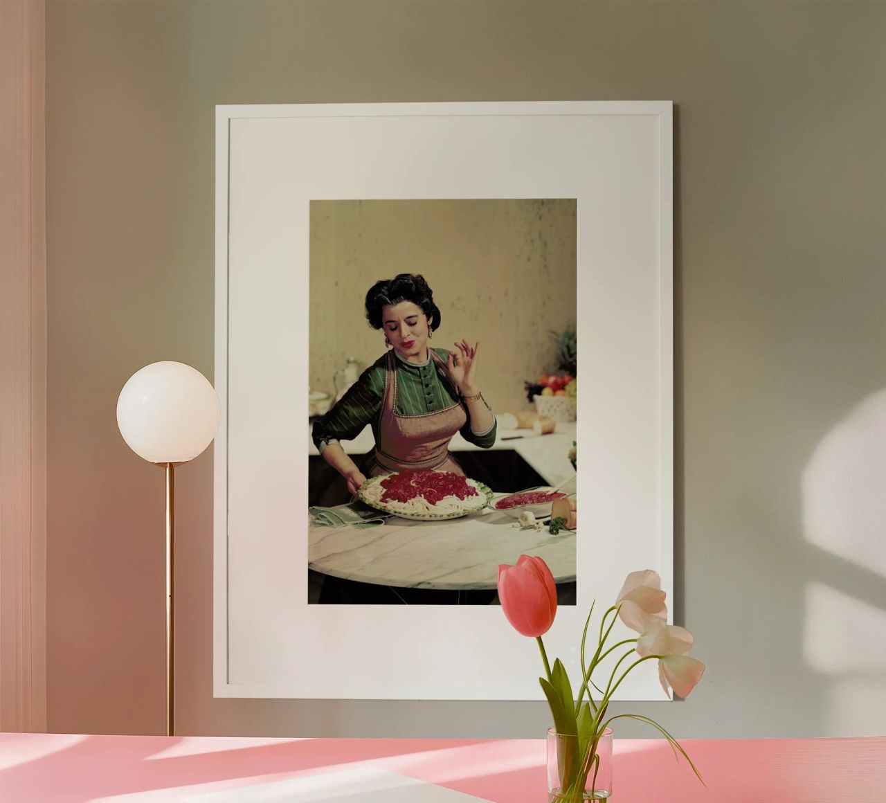 Italian Kitchen Poster von METROPOLIS