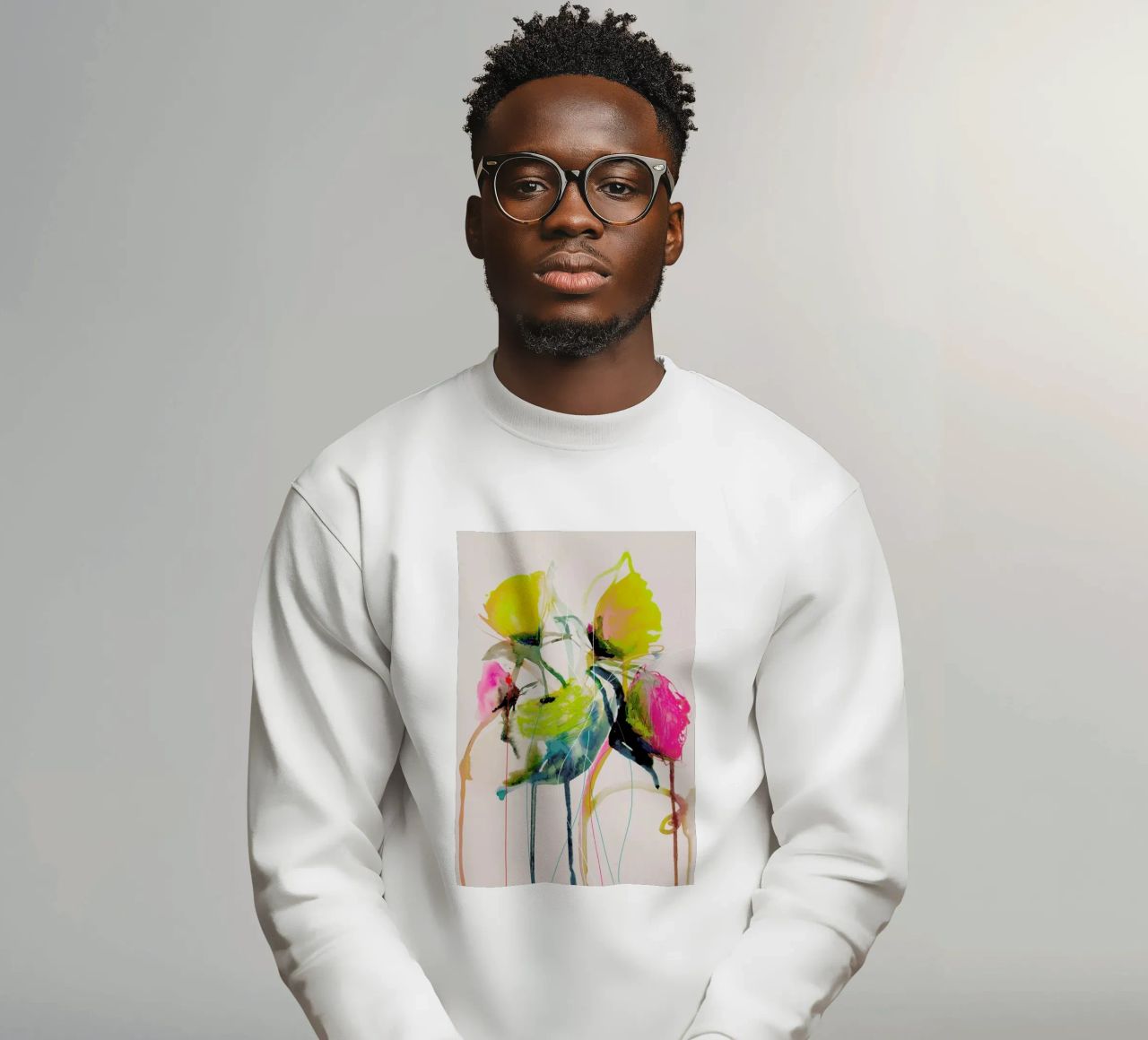 Bloom Series Bright 0919 Sweatshirt von Leigh Viner