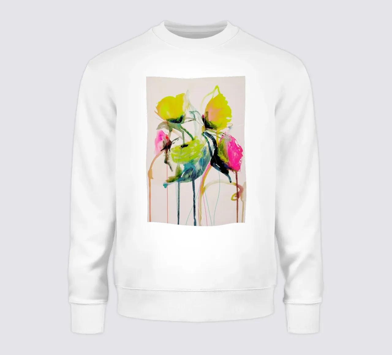 Bloom Series Bright 0919 sweatshirt by Leigh Viner