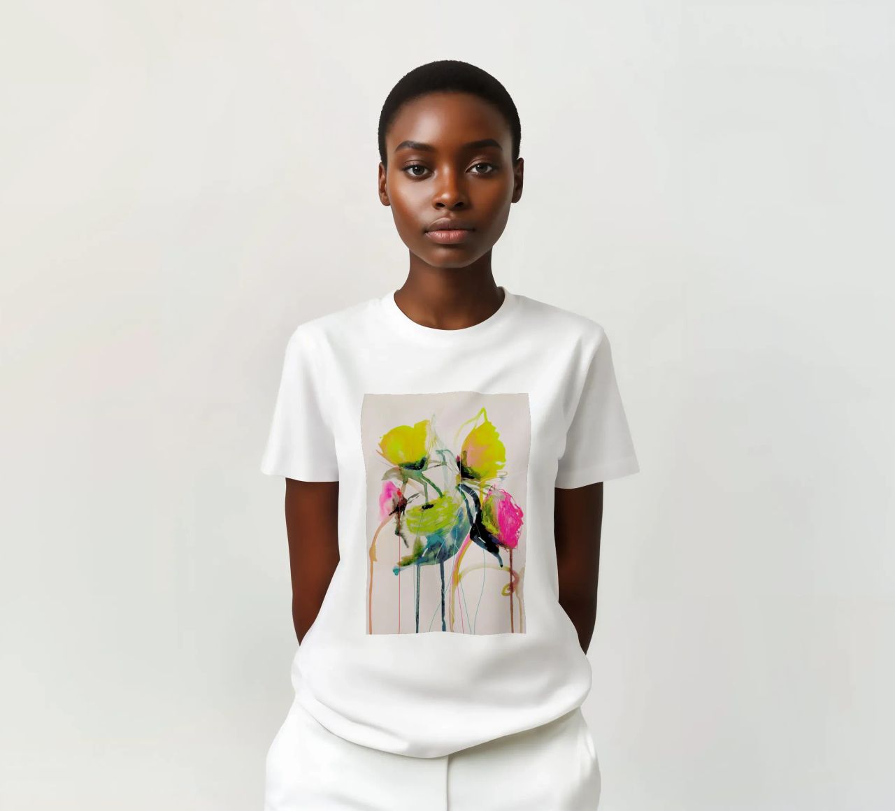 Bloom Series Bright 0919 T-Shirt von Leigh Viner