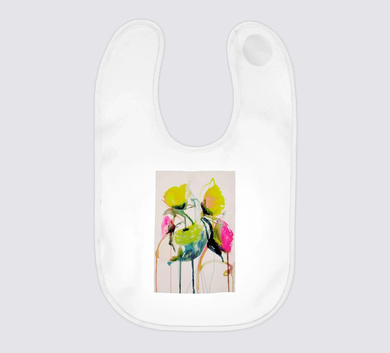 Bloom Series Bright 0919 Babylätzchen von Leigh Viner